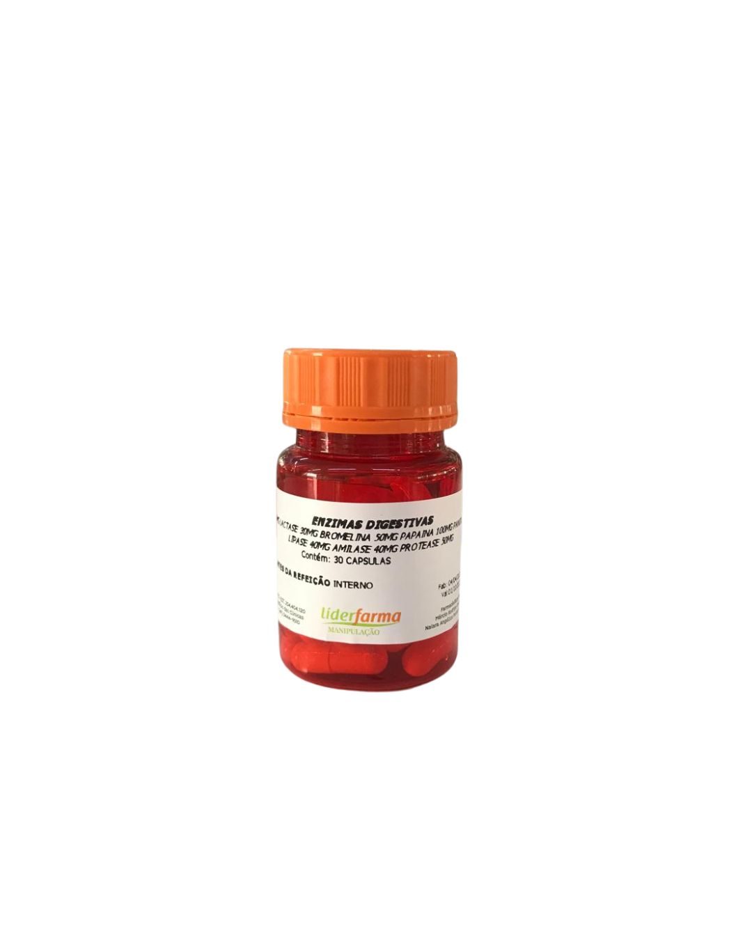 Enzimas digestivas - 30 doses